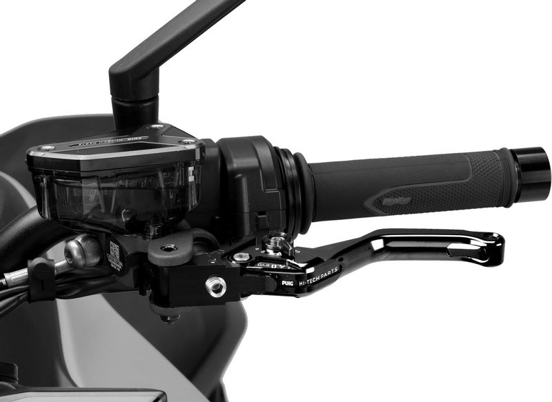Puig Short Clutch Levers 4.0. With Black Selector | 4230N