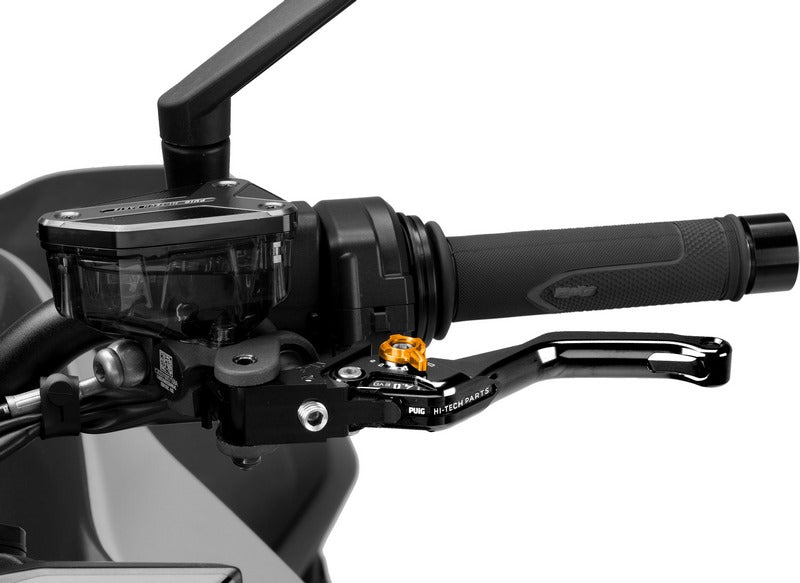 Puig Short Clutch Levers 4.0. With Black Selector | 4230N