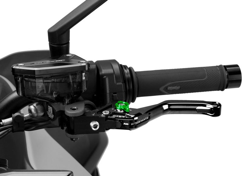 Puig Short Clutch Levers 4.0. With Black Selector | 4230N
