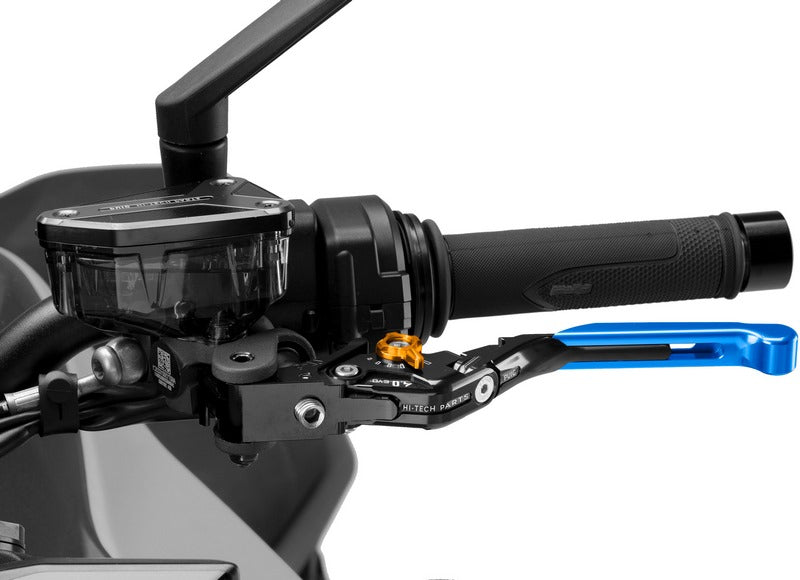 Puig Clutch Levers 4.0. With Blue Selector/Black Extendable | 424AN