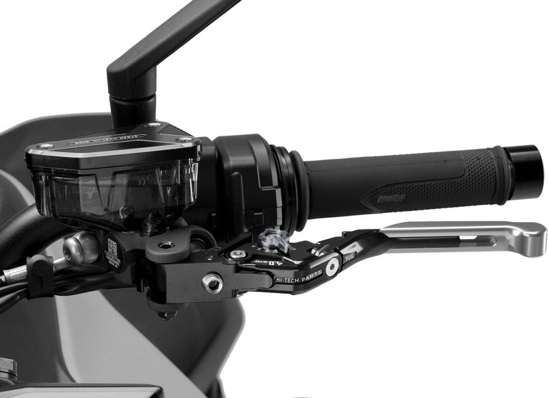 Puig Clutch Levers 4.0. With Silver Selector/Black Extendable | 424PN