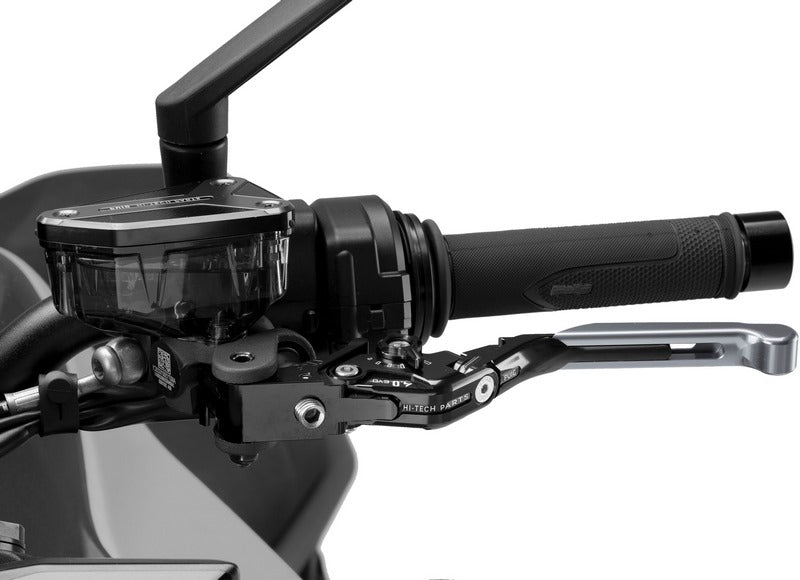 Puig Clutch Levers 4.0. With Titanium Selector/Black Extendable | 424YN