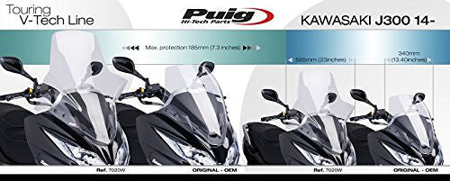 Puig / プーチ ウィンドシールド V-Techラインツーリング | 7020