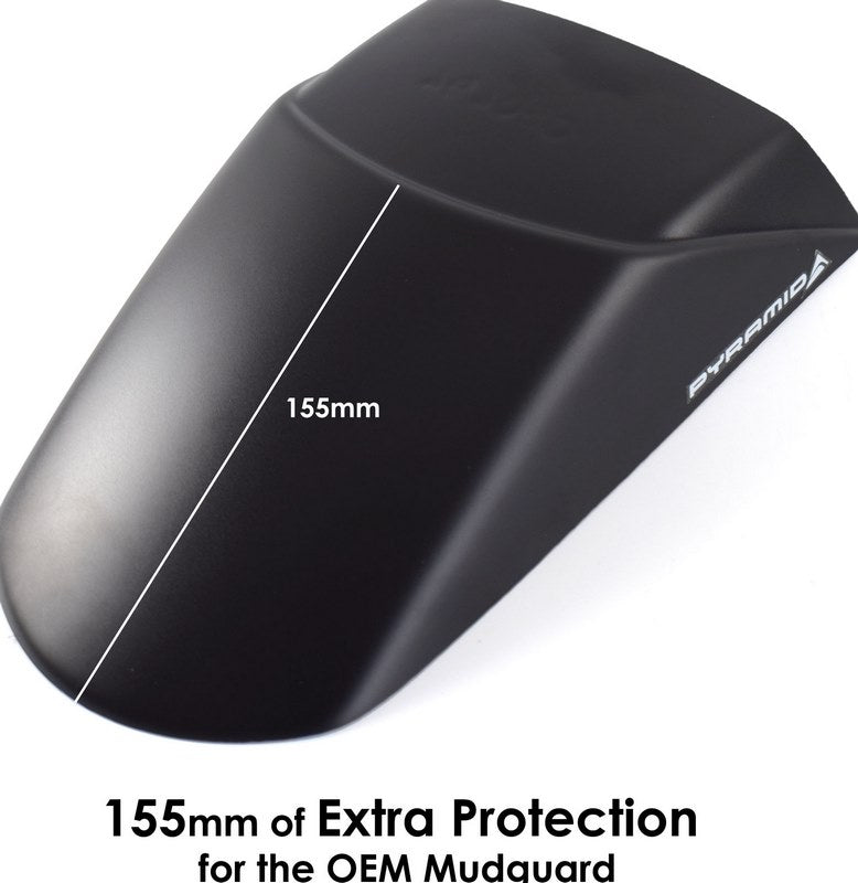 Pyramid / ピラミッド エクステンダフェンダー マットブラック | Suzuki GSX-S1000GX 2023- | 050494