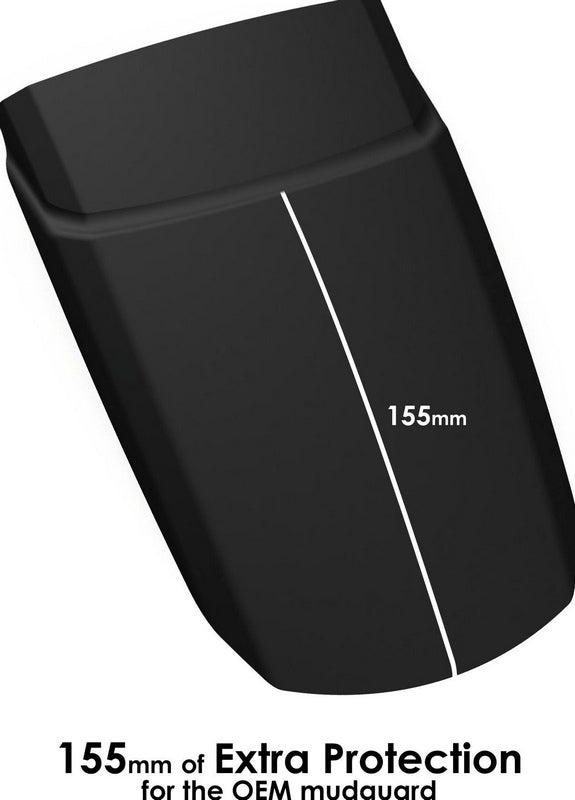 Pyramid / ピラミッド エクステンダフェンダー マットブラック | Suzuki Vストローム 800DE 2023- | 050696