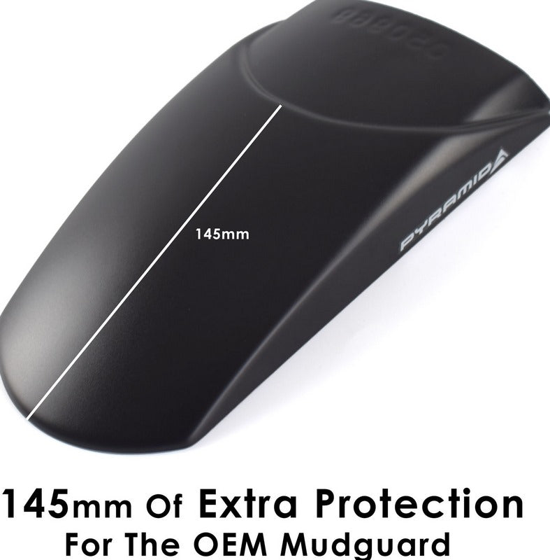 Pyramid / ピラミッド エクステンダフェンダー マットブラック | Suzuki Vストローム 800RE 2024- | 050969