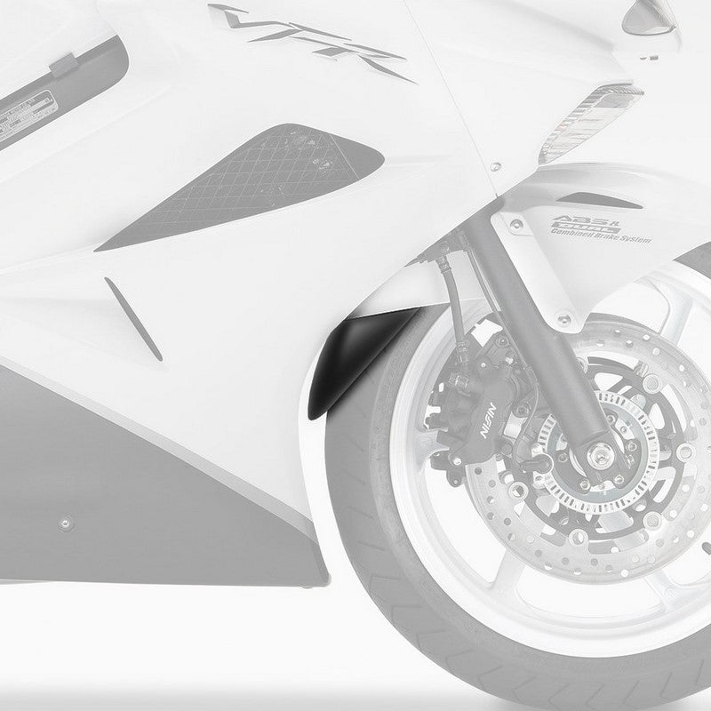 Pyramid Plastics / ピラミッドプラスチック Honda VFR 800 V Tec エクステンダーフェンダー マットブラック 2002>2013 | 05135