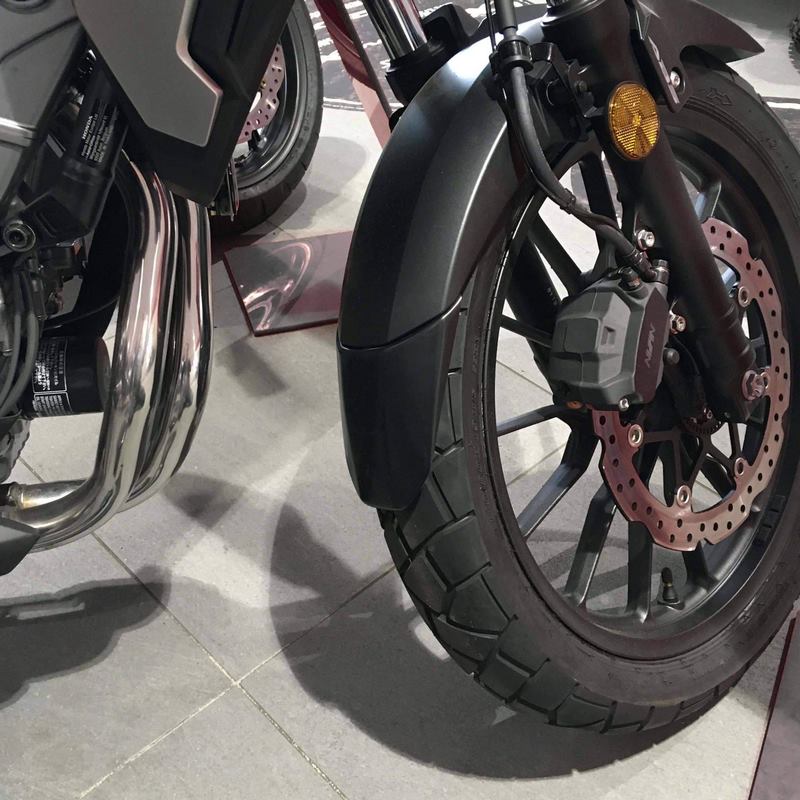 Pyramid Plastics / ピラミッドプラスチック エクステンダーフェンダー マットブラック Honda CB 500 X 2019> | 051825