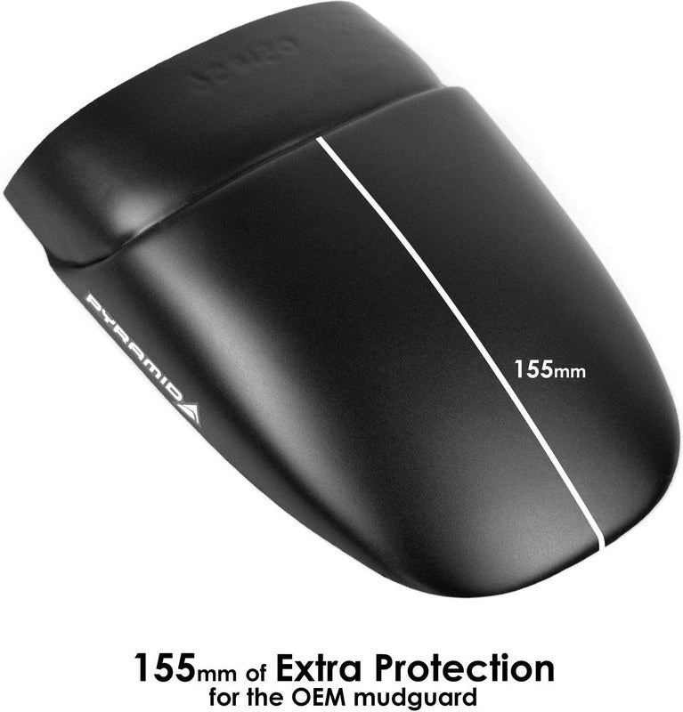 Pyramid Extenda Fenda | Matte Black | Honda Monkey 125 2018> | 051856
