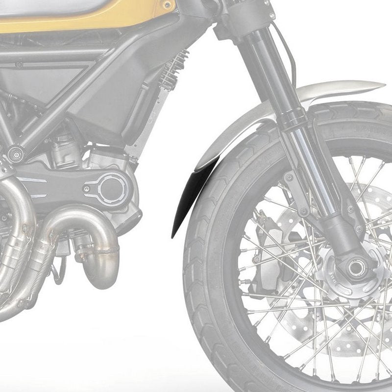 Pyramid / ピラミッド エクステンダフェンダー マットブラック | Ducati スクランブラー Classic 2015>2019 | 055185