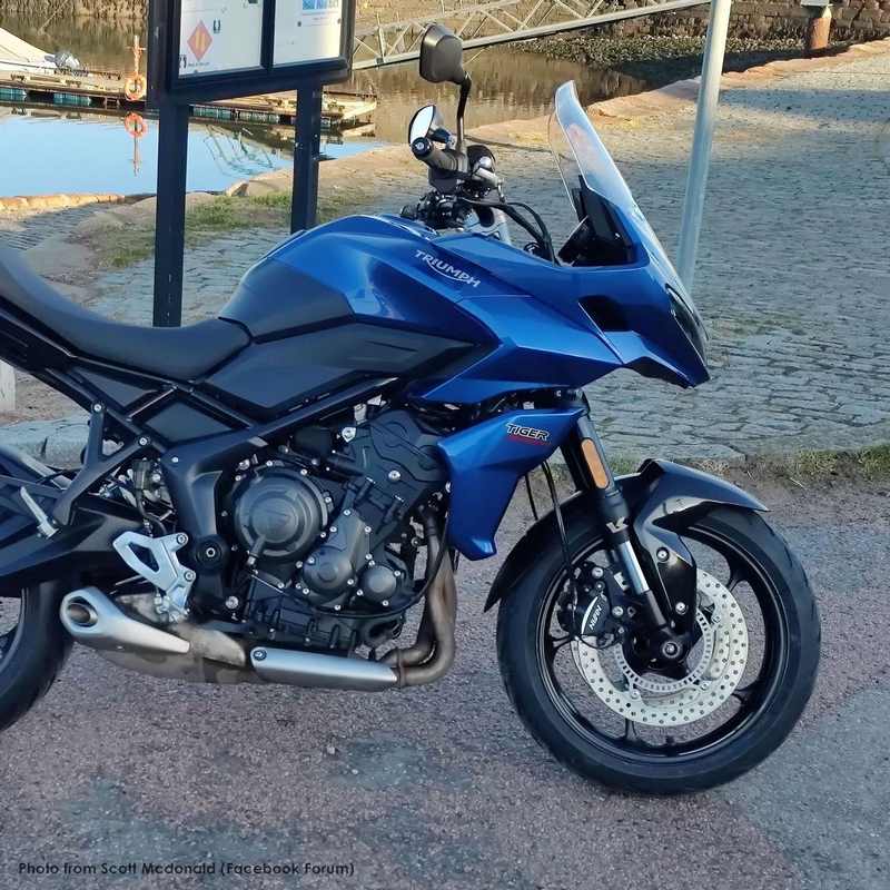 Pyramid Extenda Fenda | Matte Black | Triumph Tiger Sport 660 2022> | 056563