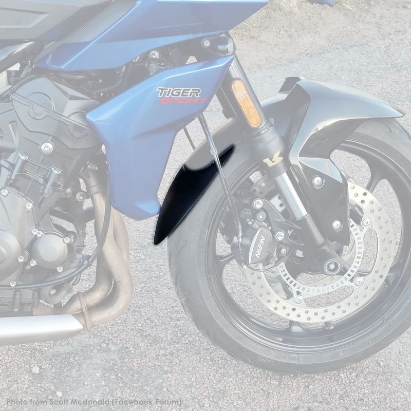 Pyramid Extenda Fenda | Matte Black | Triumph Tiger Sport 660 2022> | 056563