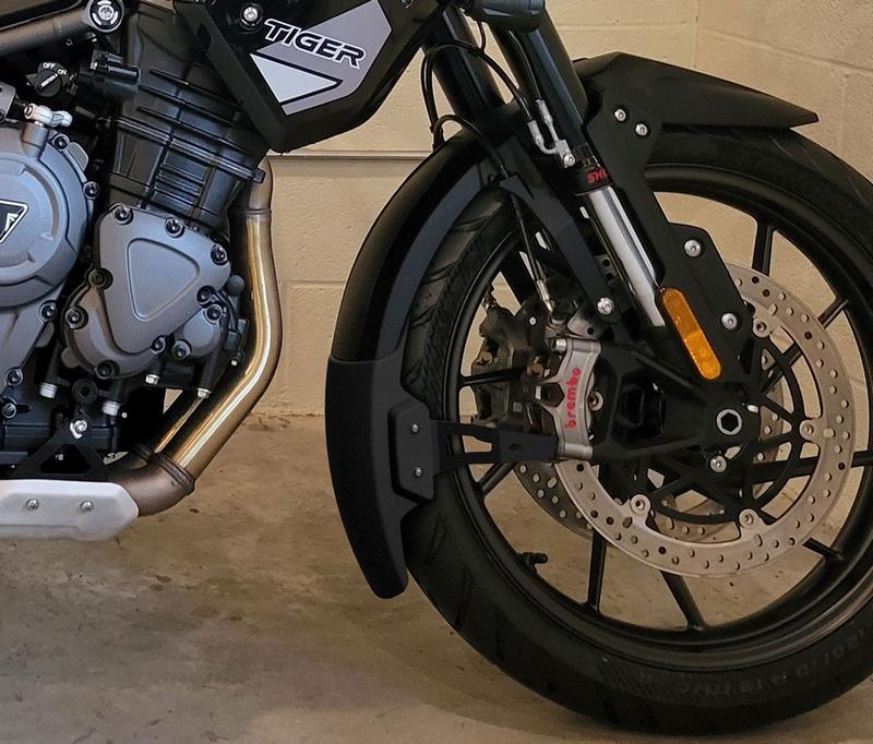 Pyramid / ピラミッド エクステンダフェンダー EXTRA マットブラック | Triumph タイガー 1200 GT 2022- | 056695