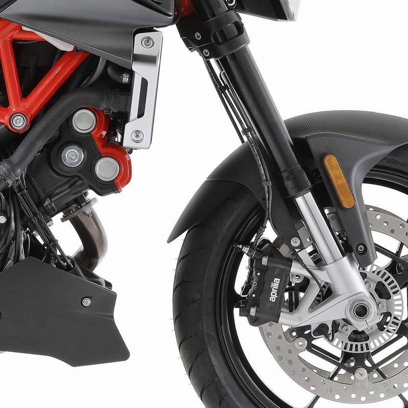 Pyramid Plastics / ピラミッドプラスチック エクステンダフェンダー マットブラック Aprilia Caponord 1200 2013>2017 | 057195