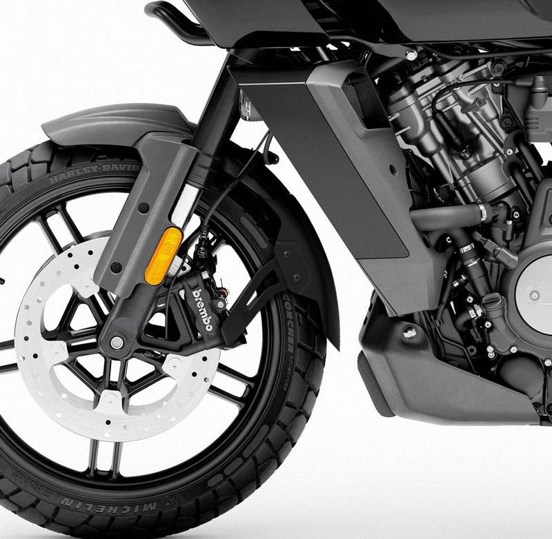 Pyramid / ピラミッド エクステンダフェンダー EXTRA マットブラック | Harley Davidson パンアメリカン 1250 2021- | 058675