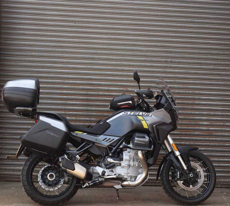 Pyramid / ピラミッド エクステンダフェンダー マットブラック | Moto Guzzi ステルビオ 2023- | 058790