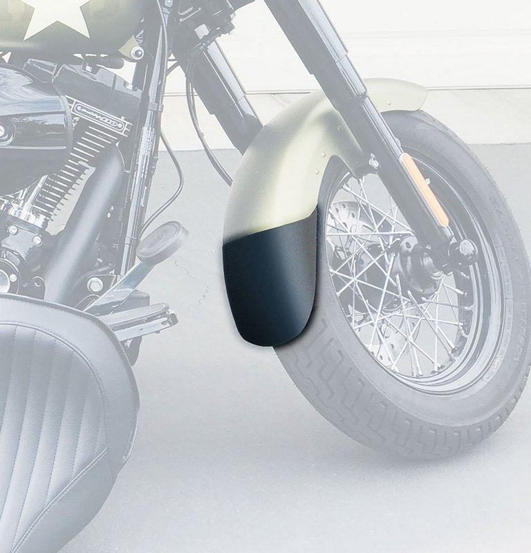 Pyramid / ピラミッド エクステンダフェンダー マットブラック | Harley Davidson Softail Slim 2013>2024 | 058840