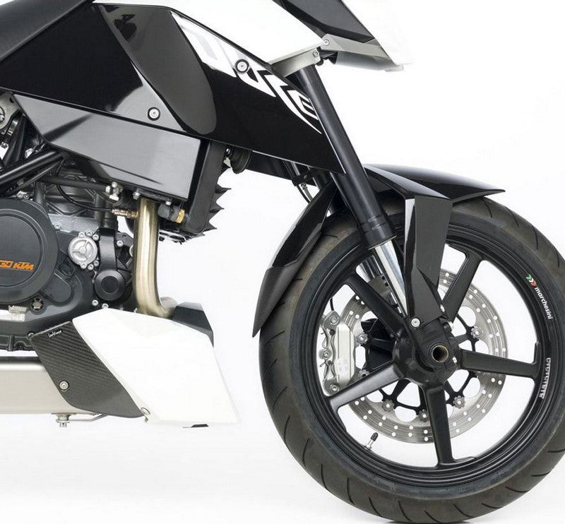 Pyramid Plastics / ピラミッドプラスチック KTM 690 Duke エクステンダーフェンダー マットブラック 2008>2011 | 059310