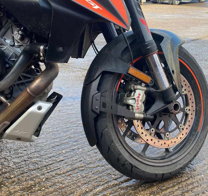 Pyramid / ピラミッド エクステンダフェンダー EXTRA マットブラック | KTM 1290 Superduke GT 2016- | 059330