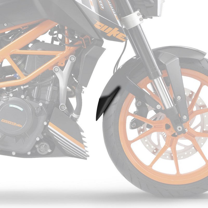 Pyramid Plastics / ピラミッドプラスチック KTM 125 Duke エクステンダーフェンダー マットブラック 2017> | 059355