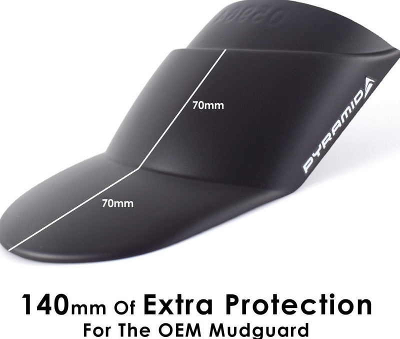 Pyramid / ピラミッド エクステンダフェンダー マットブラック | BSA Goldstar 2022- | 059641