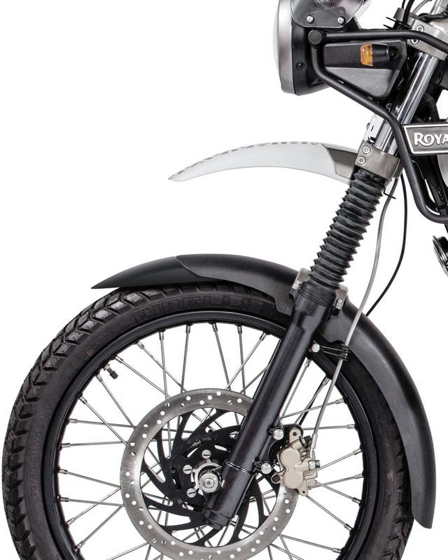 Pyramid Front Mudguard Beak | Matte Black | Royal Enfield Himalayan 2018> | 59702