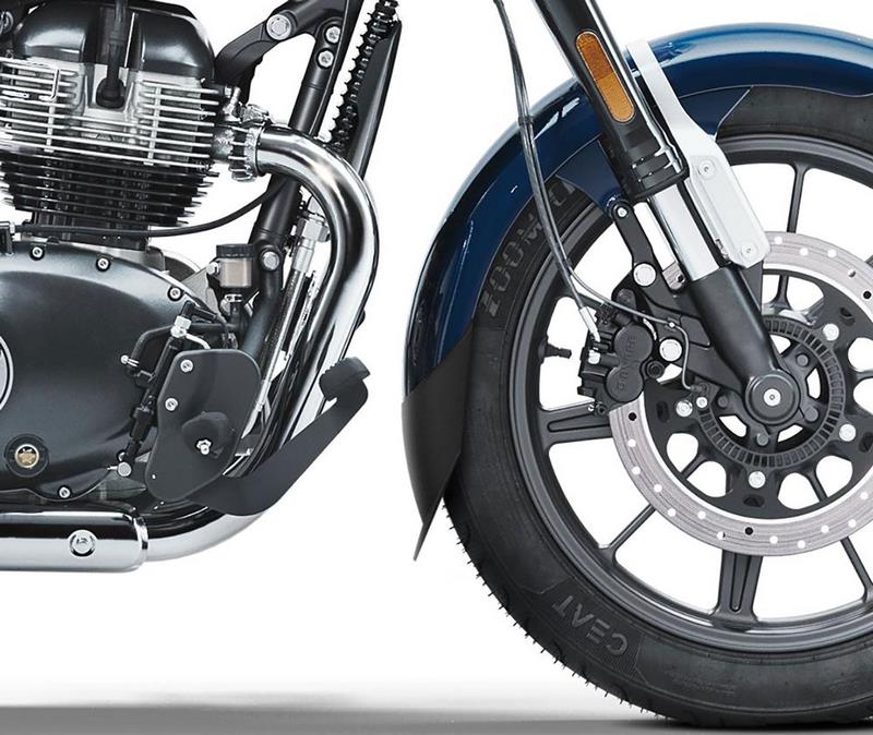 Pyramid / ピラミッド エクステンダフェンダー マットブラック | ロイヤルエンフィールド Super Meteor 650 2023- | 059790