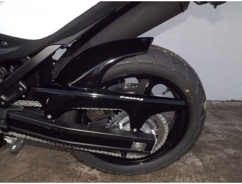 Pyramid Hugger | Matte Black | Suzuki DL 650 V-Strom 2004> | 070194M