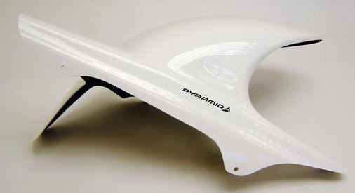 Pyramid Plastics / ピラミッドプラスチック Honda CB 600 N Hornet ハガー グロスホワイト 2003>2004 | 07135C