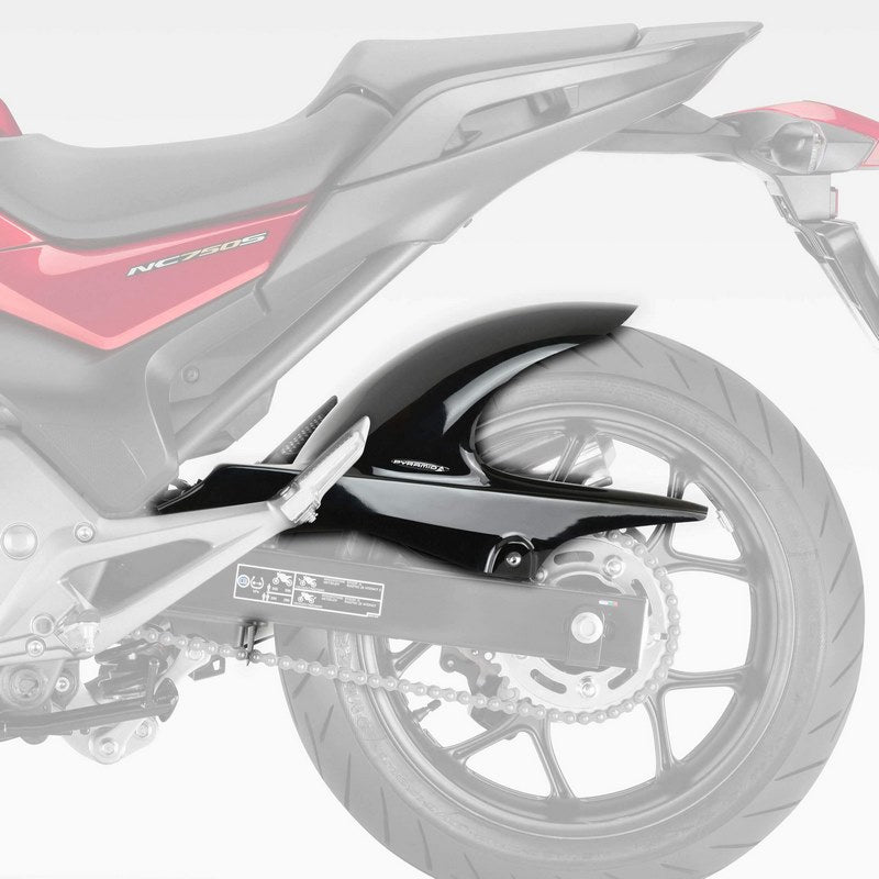 Pyramid Hugger | Matte Black | Honda NC 700 S 2012> | 071973M