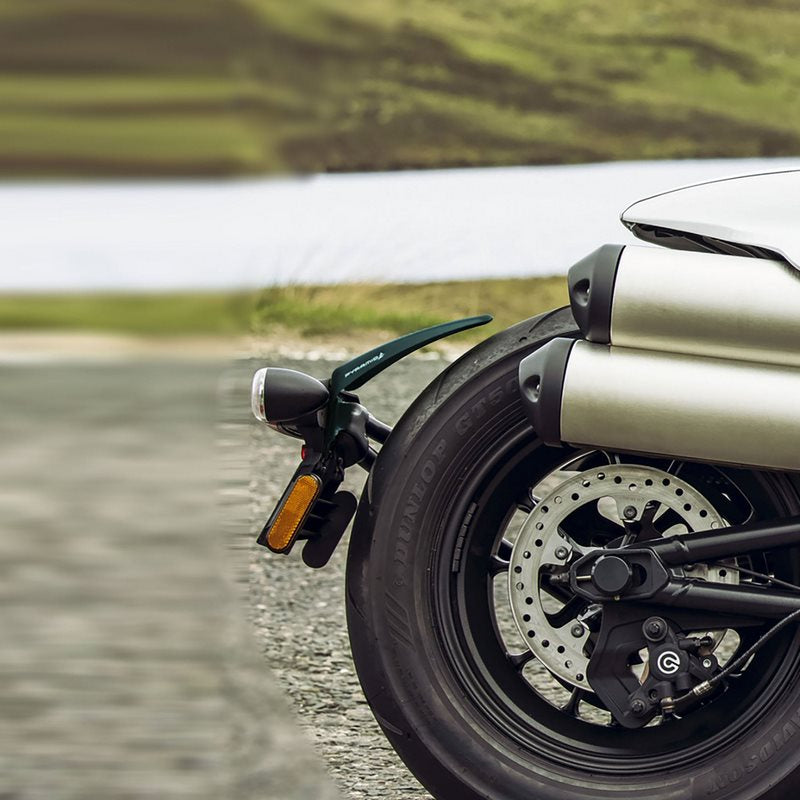 Pyramid / ピラミッド リアスプラッシュプロテクター マットブラック | Harley Davidson Sportster S (RH1250S) 2021> | 085820M