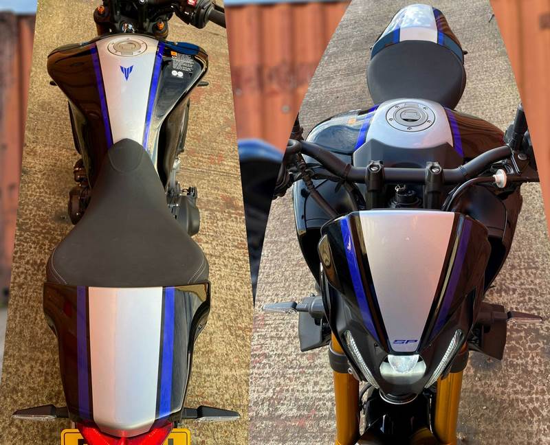 Pyramid Seat Cowl | SP Colours | Yamaha MT-09 2021> | 12416G