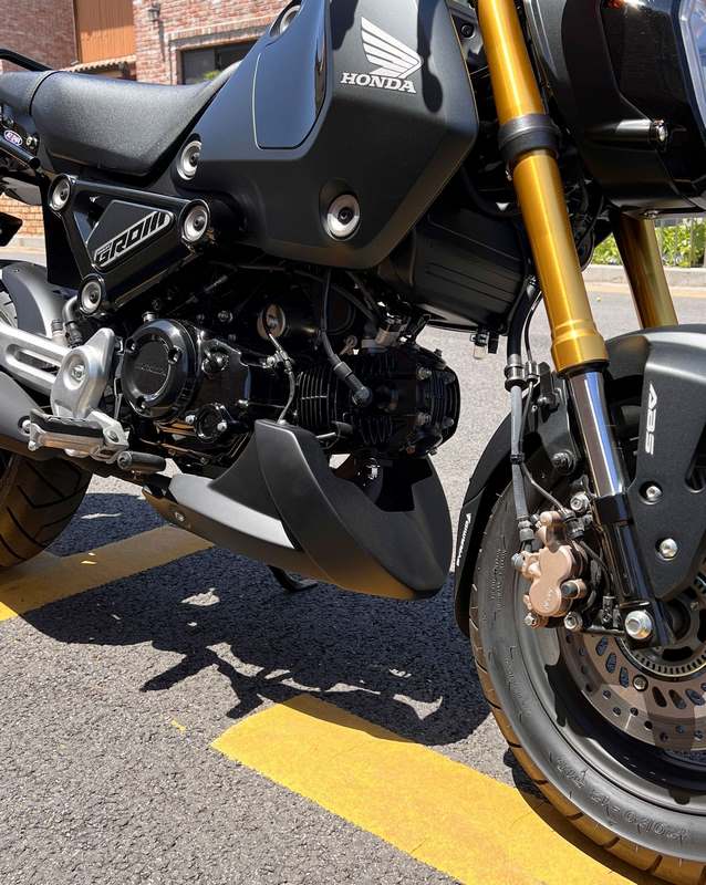 Pyramid / ピラミッド ベリーパン フォースシルバーメタリック & Heavy グレーメタリック | Honda MSX 125 2021- | 21121G