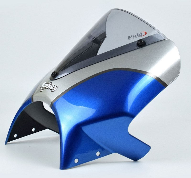 Pyramid Fly Screen | Pearl Glittering Blue/Silver | Honda Monkey 125 2021> | 21250D