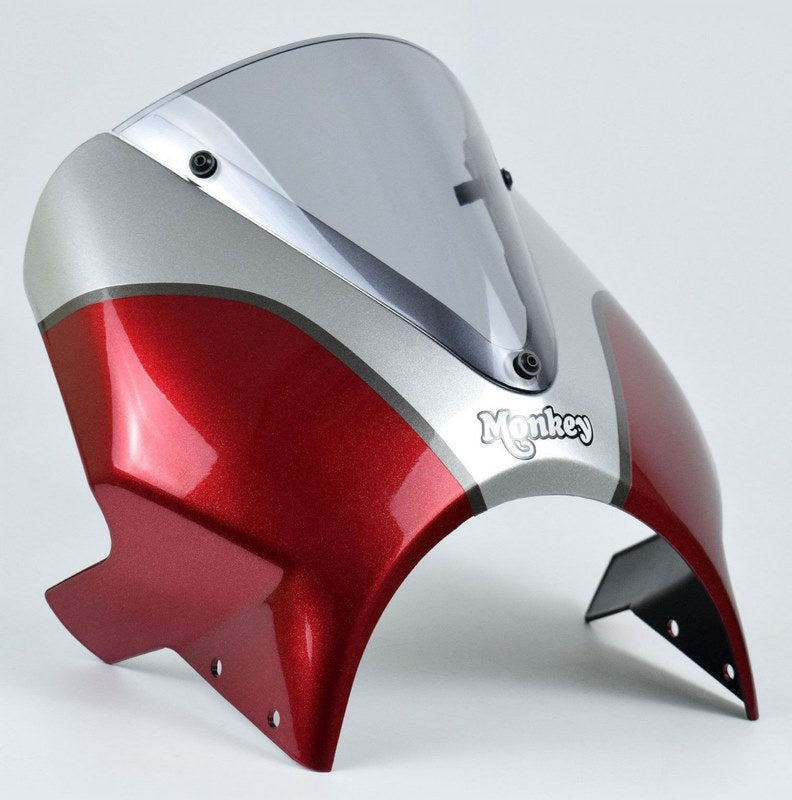 Pyramid Fly Screen | Pearl Nebula Red/Silver | Honda Monkey 125 2021> | 21250E