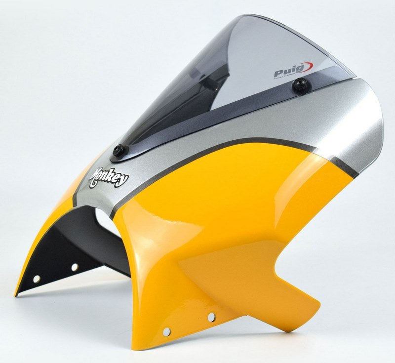 Pyramid Fly Screen | Banana Yellow/Silver | Honda Monkey 125 2021> | 21250F