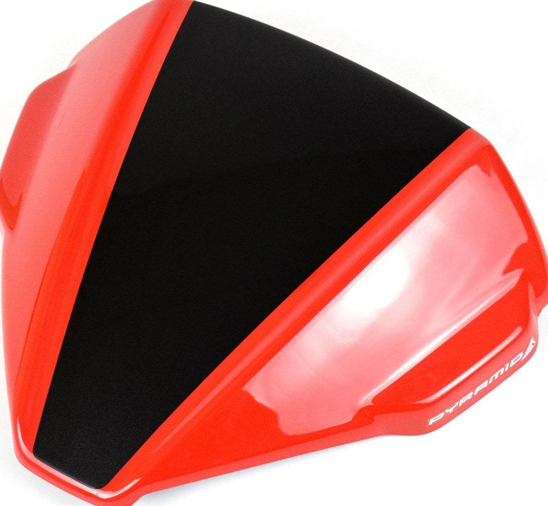 Pyramid / ピラミッド フライスクリーン ゲイエティレッド & グロスブラック | Honda MSX 125 2021- | 21280R