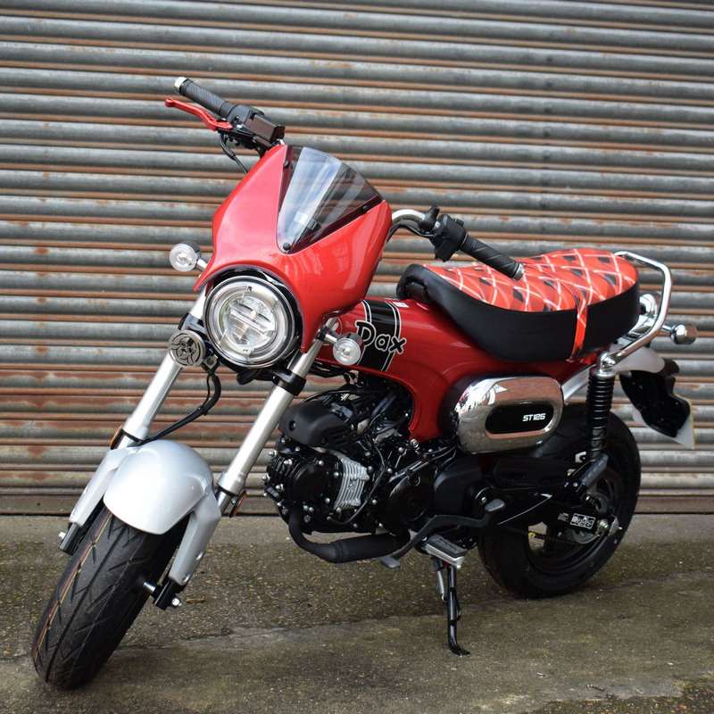 Pyramid / ピラミッド フライスクリーン パールカデットグレー | Honda ST125 Dax 2023- | 21290G