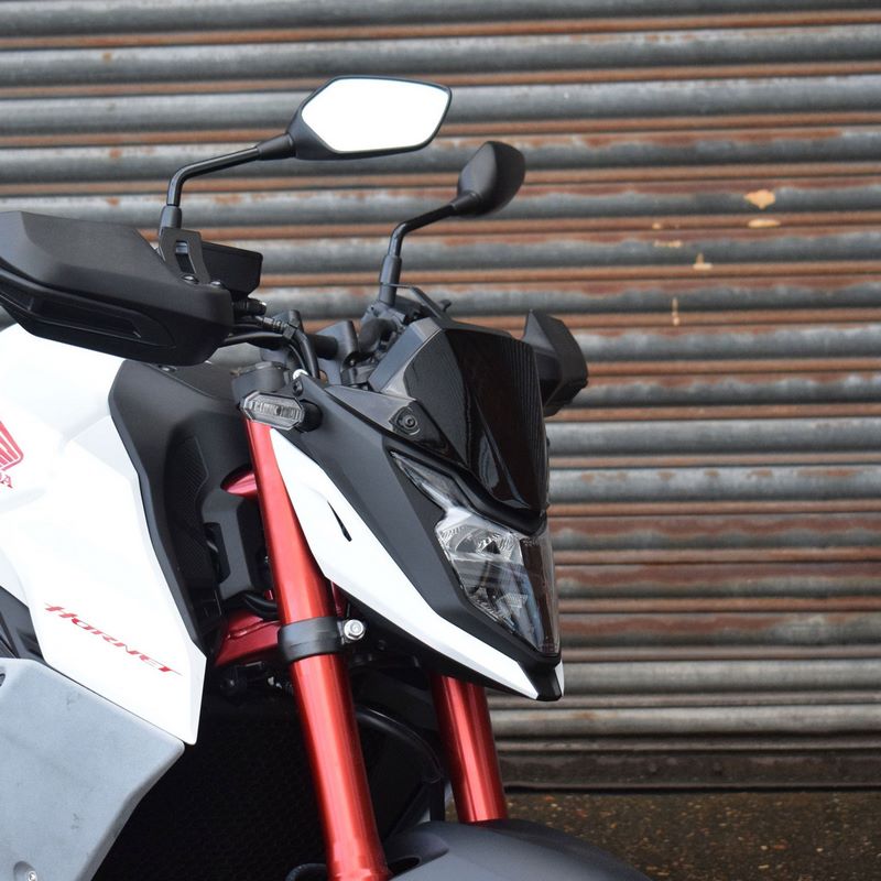 Pyramid / ピラミッド フライスクリーン マットブラック | Honda CB750 Hornet (ホーネット) 2022>2024 | 21995M