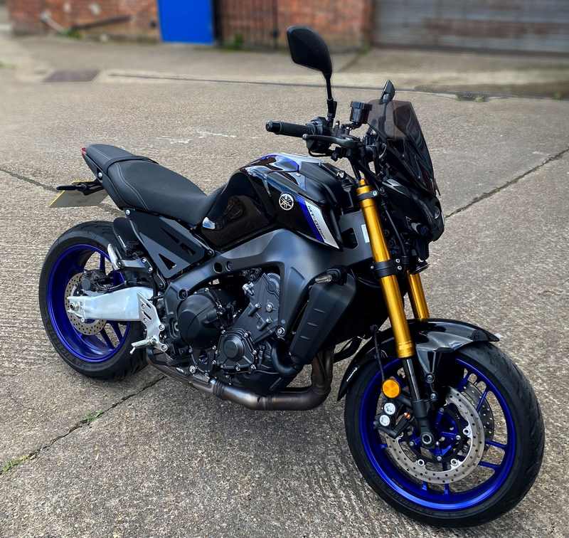 Pyramid / ピラミッド アルミ インフィルパネル (RHS) マットブラック | Yamaha MT-09 SP 2021>2023 | 22146M