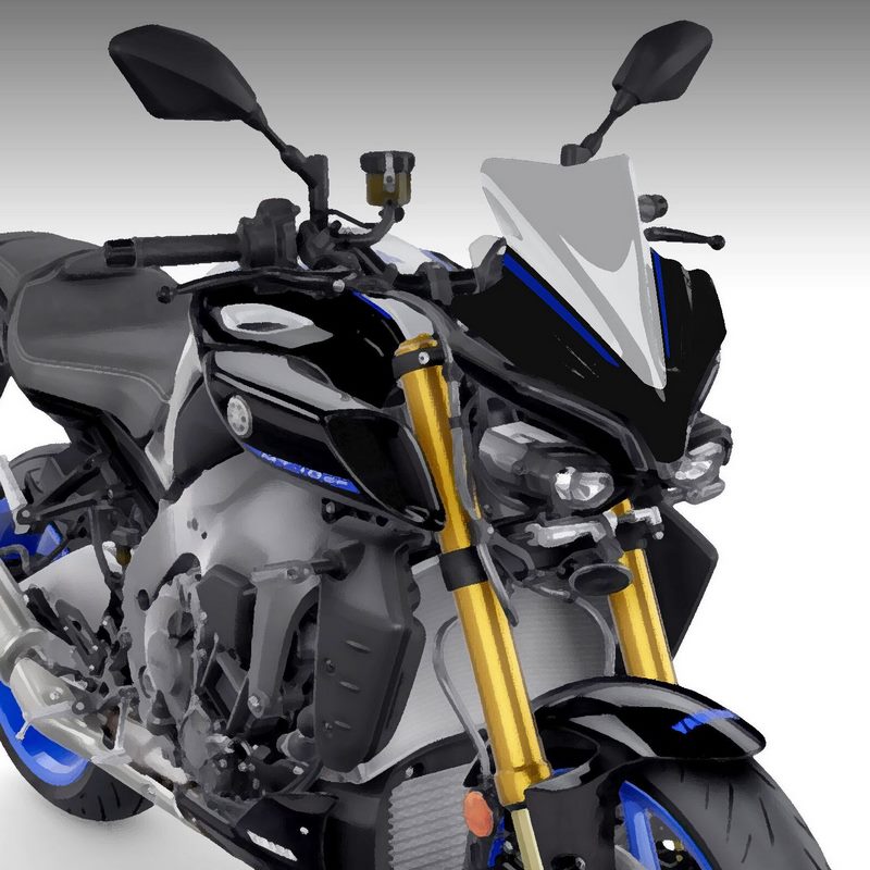 Pyramid / ピラミッド スポーツスクリーン SPカラー | Yamaha MT-10 SP 2022- | 22177K