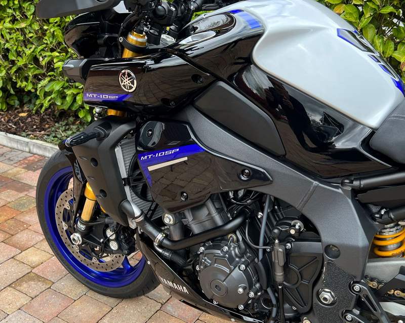 Pyramid / ピラミッド インフィルパネル アイコンブルーカラーズ | Yamaha MT-10 2022> | 22195P