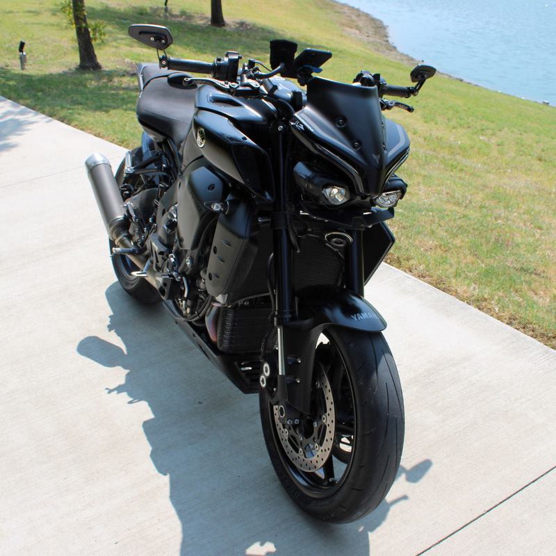 Pyramid / ピラミッド フライスクリーン テックブラック Colours | Yamaha MT-10 2022- | 22215F