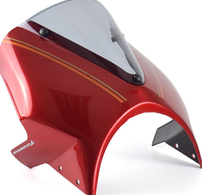 Pyramid / ピラミッド フライスクリーン キャンディミディアムレッド | Kawasaki Z 650 RS 2024- | 23500R