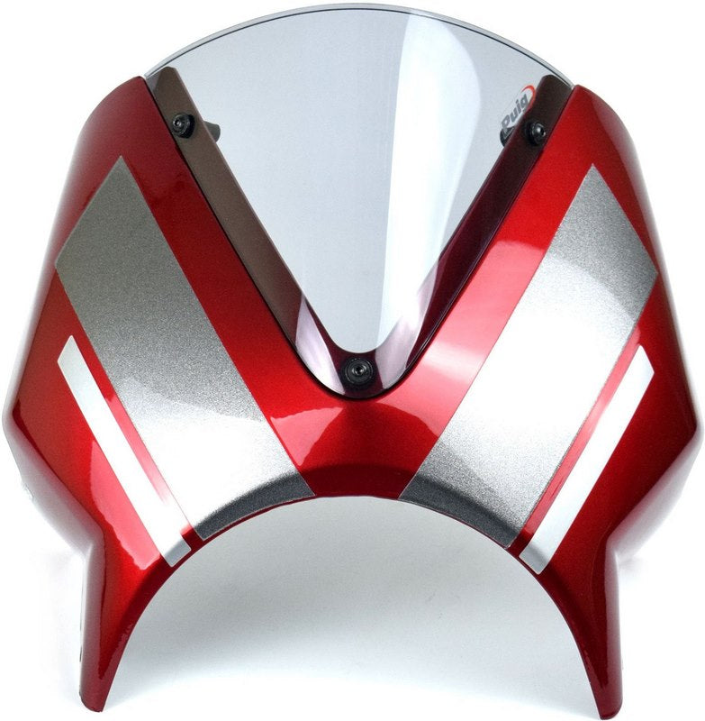 Pyramid Fly Screen | Red Hopper Scheme | Triumph Speed Twin 2019> | 26000D