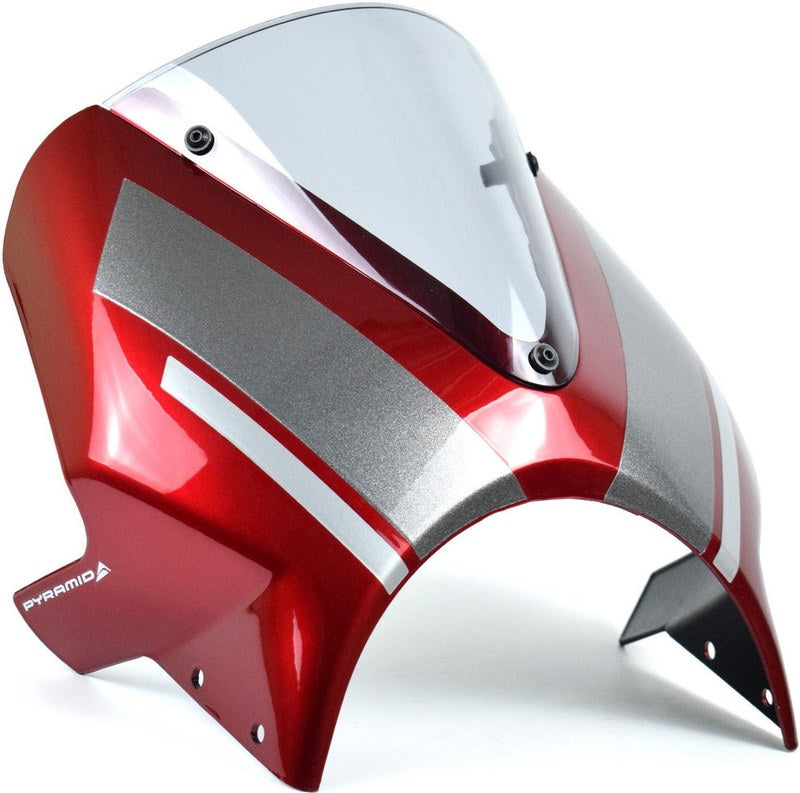 Pyramid Fly Screen | Red Hopper Scheme | Triumph Speed Twin 2019> | 26000D