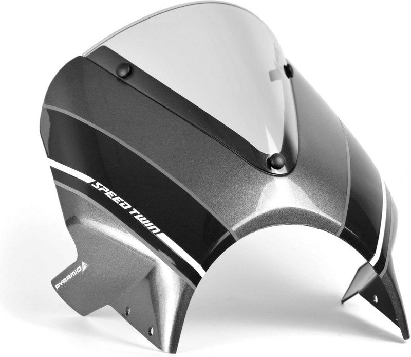 Pyramid Fly Screen | Silver Ice & Storm Grey | Triumph Speed Twin 2019> | 26000G