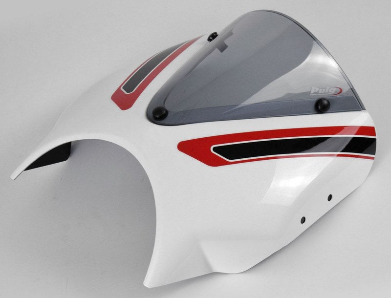 Pyramid Fly Screen | Crystal White Scheme | Triumph Trident 660 2021> | 26660D