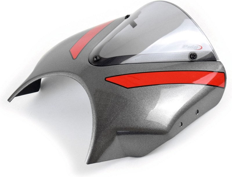 Pyramid Fly Screen | Silver Ice/Diablo Red | Triumph Trident 660 2021> | 26660F