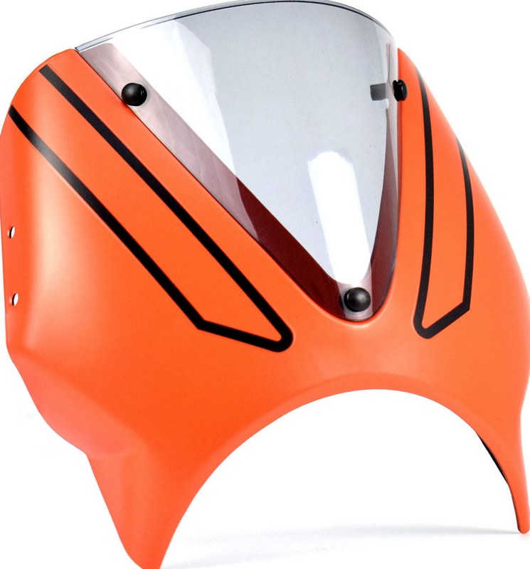 Pyramid / ピラミッド フライスクリーン マットバハオレンジ | Triumph トライデント 660 2022- | 26660P